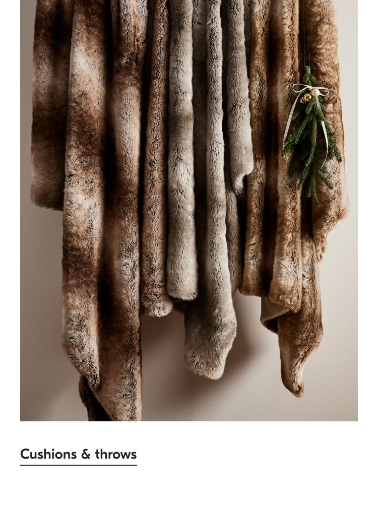 Shop Cushions & Throws